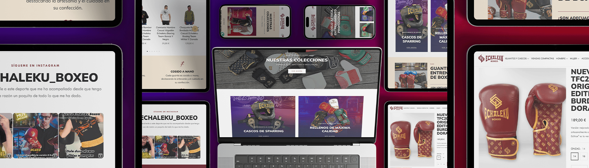 ¡Estamos de estreno! Llega la nueva tienda online de Echaleku Boxeo